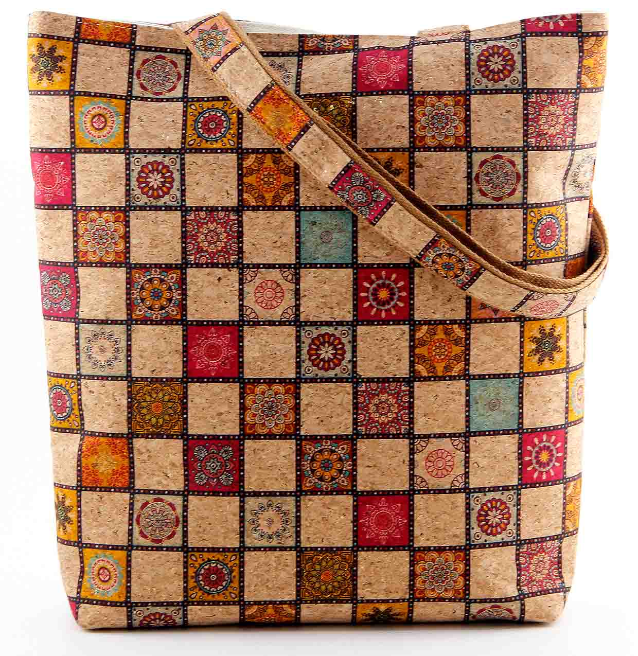 Minimalist Natural Cork စျေးဝယ်အိတ်