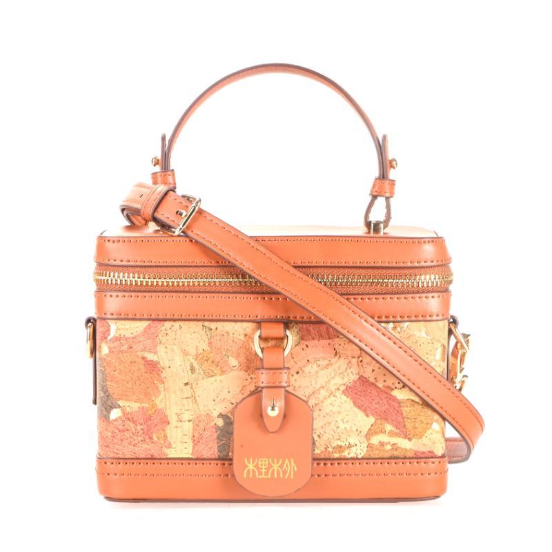 Structured Cork Box Style ညနေခင်းအိတ်